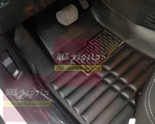 کفپوش 5 بعدی پژو 2008 طرح excellent