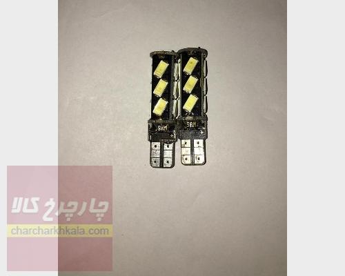 لامپ چراغ جلو SMD داخل کاسه تندر ال نود12 ولت برند QC