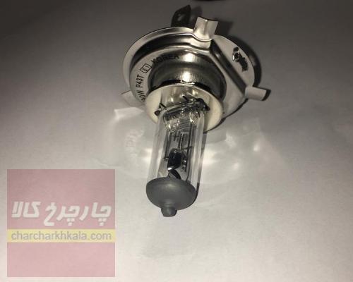 لامپ H4 سه خار چراغ جلو ساندرو 12V-100-90 W p43T برند STAR LIGHT