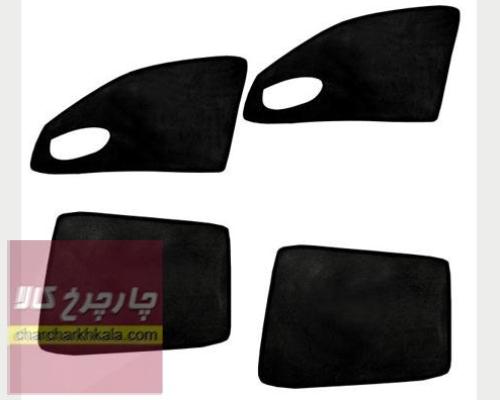 سایبان آفتابگیر شیشه بغل پژو 206 صندوقدار sd مجموعه 4 عددی