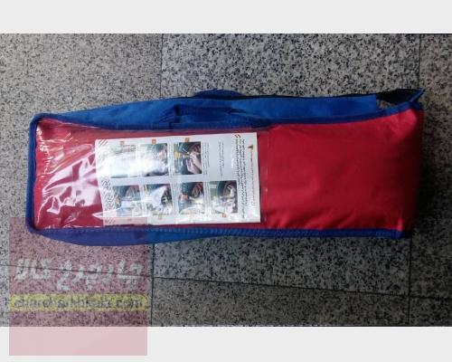 زنجیر چرخ ژله ای پلیمری تیبا 2 نارنجی 6 عددی مناسب رینگ آلومینیومی (اسپرت) بهمراه دستکش