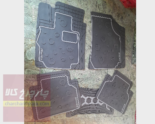 کفپوش لاستیک  ژله ای اسپرت سایزعمومی خودرو(5تکه)