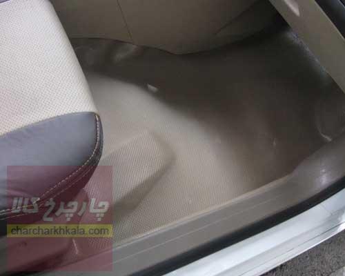 کفپوش کامل یکپارچه چرمی پژو پارس بابل کارپت اصل