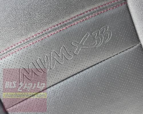 روکش صندلی ام وی ام ایکس ۳۳ mvm x33 نیو چرمی برند آیسان