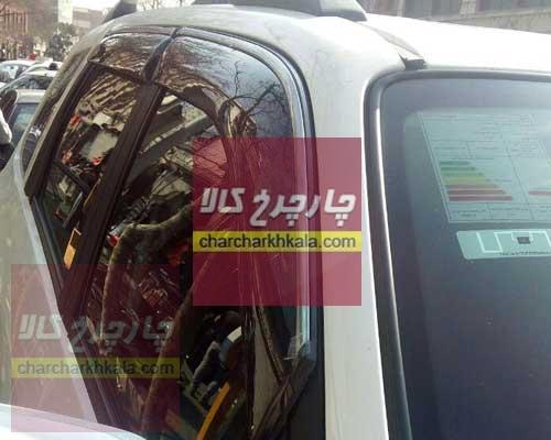 بادگیر شیشه جک کی ۷ KMC K7 استیل دار دست کامل 4 درب