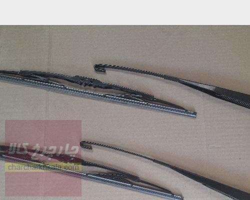 بازو اهرمی به همراه برف پاک کن چپ و راست(مجموعه 4 عددی ) پژو 207 هاچ بک