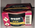 خوشبو کننده ی خودرو آرئون مدل Ken  اصلی با رایحه ی Anti Tobacco(ضد تنباکو)