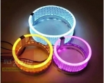 نئون 3D مناسب چراغ جلو آلفارومئو جولیتا مجموعه 2 عددی